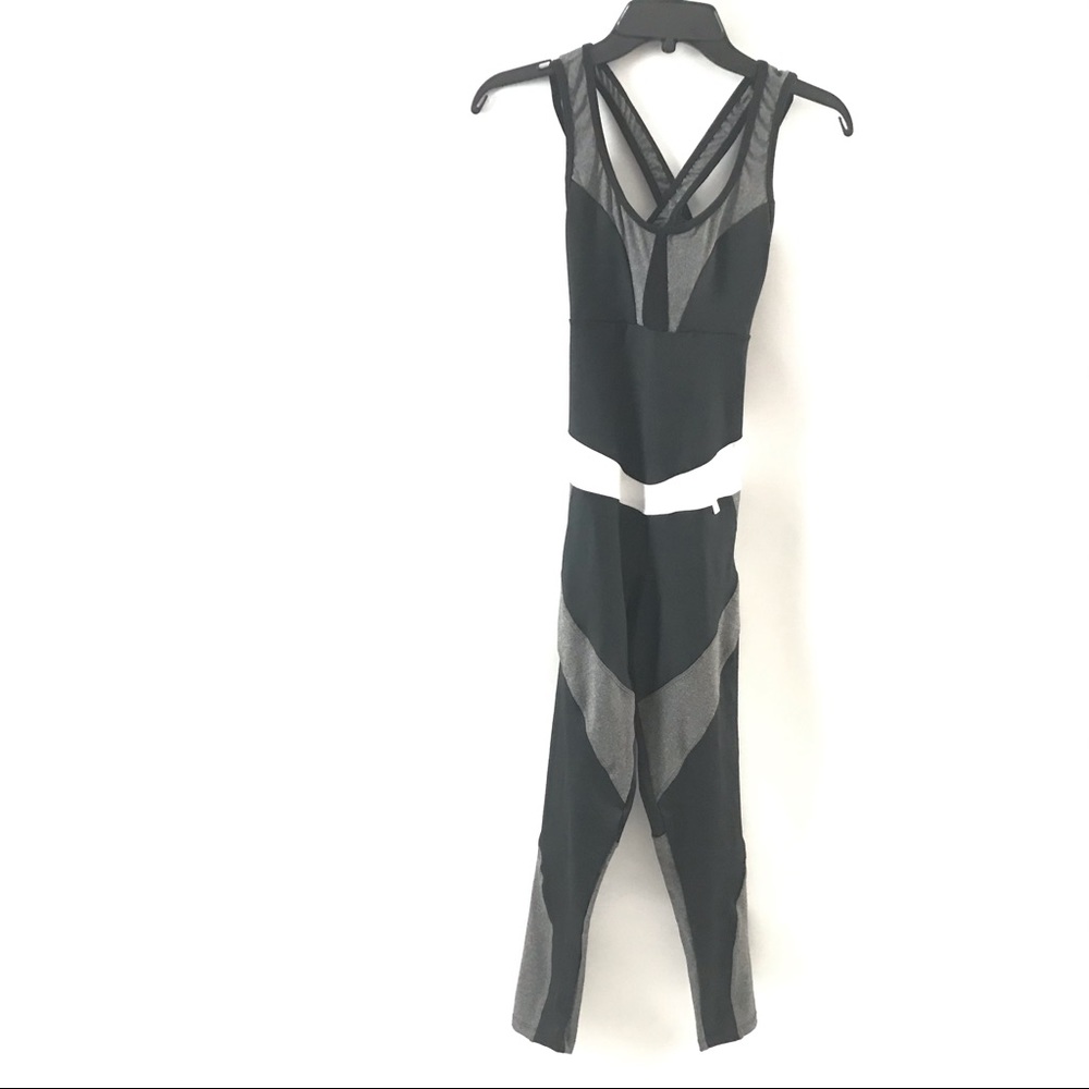 Biruba S-M Womens One-Piece Yoga Jumpsuit Workout